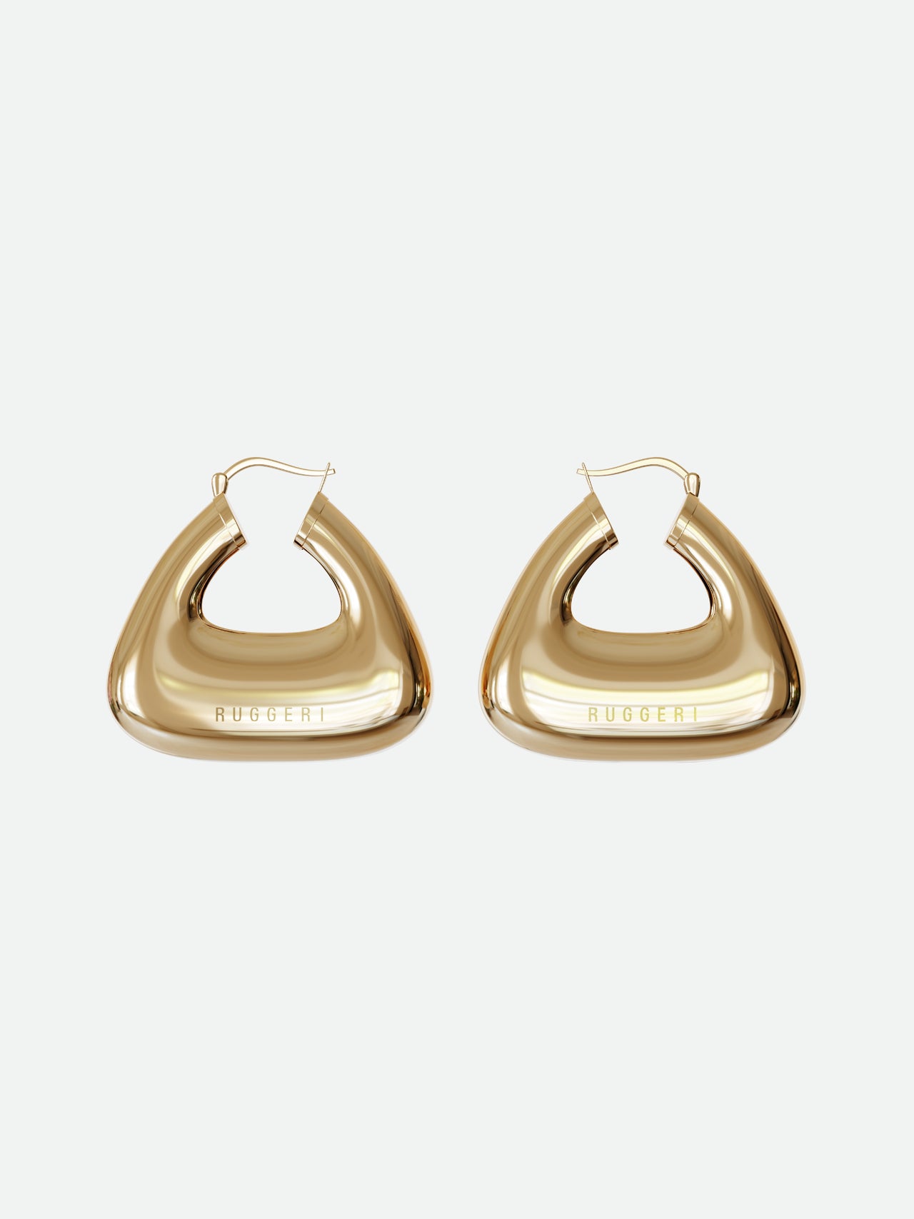 Pouch Earrings - Gold